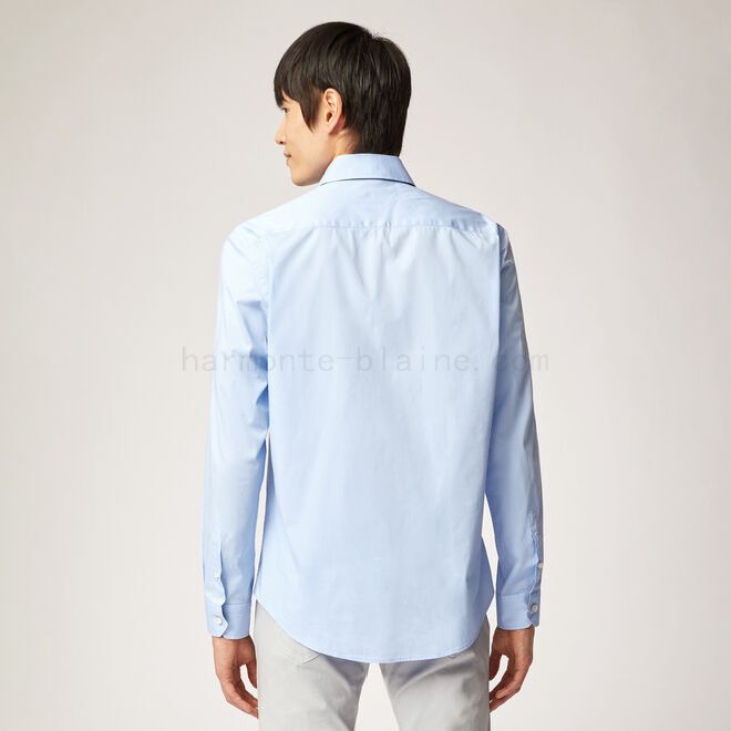 Acquista Online Camicia due tessuti con contrasti interni F08511-0520 Vendita Online