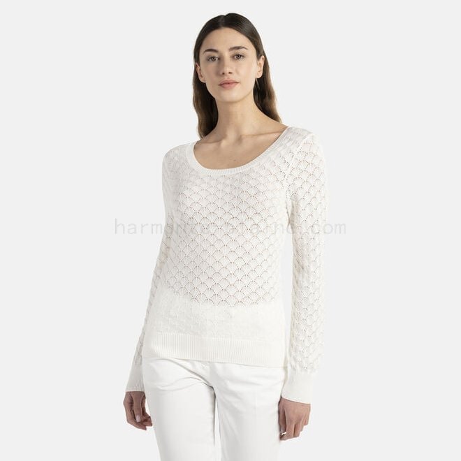 (image for) Outlet Pullover effetto pizzo F08511-01065 Acquista Online