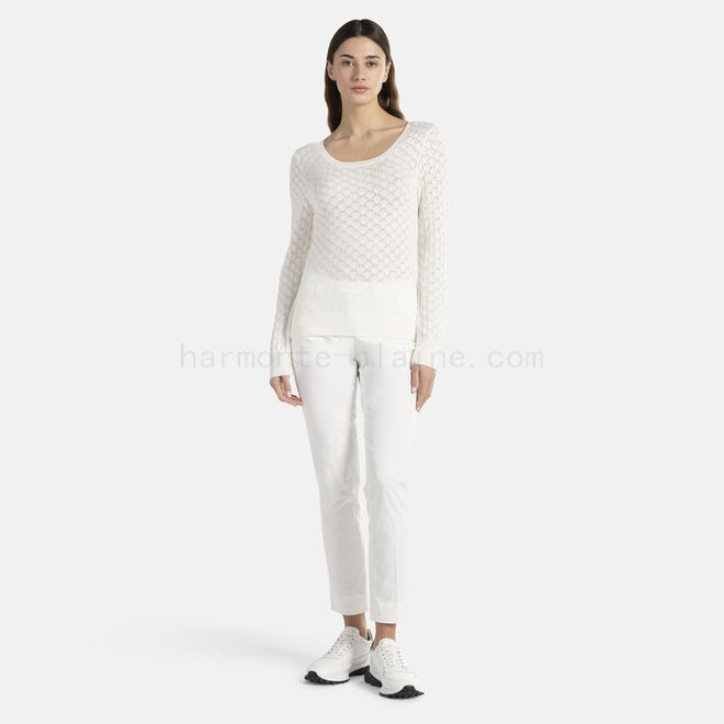 Outlet Pullover effetto pizzo F08511-01065 Acquista Online
