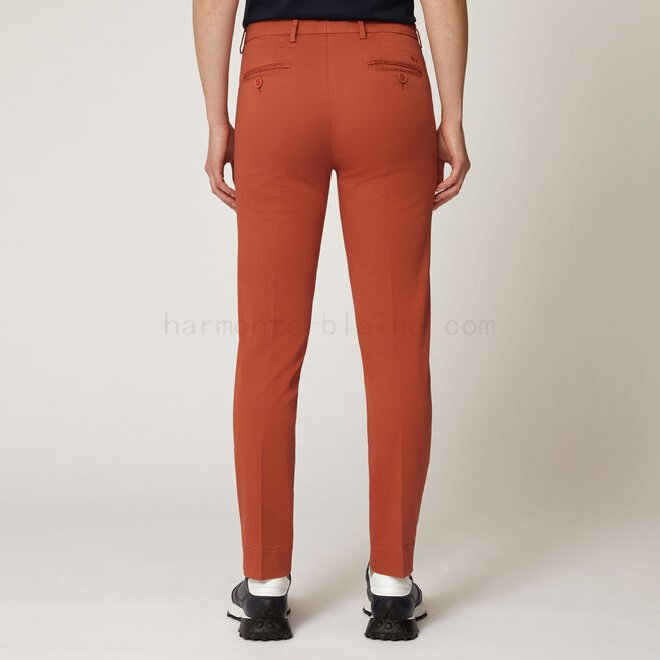 Pantalone chino in cotone stretch F08511-01111 Original