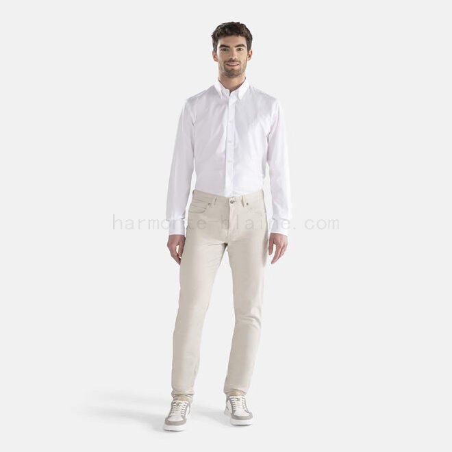 Pantalone cinque tasche in cotone light twill F08511-0955 harmont & blaine shop online